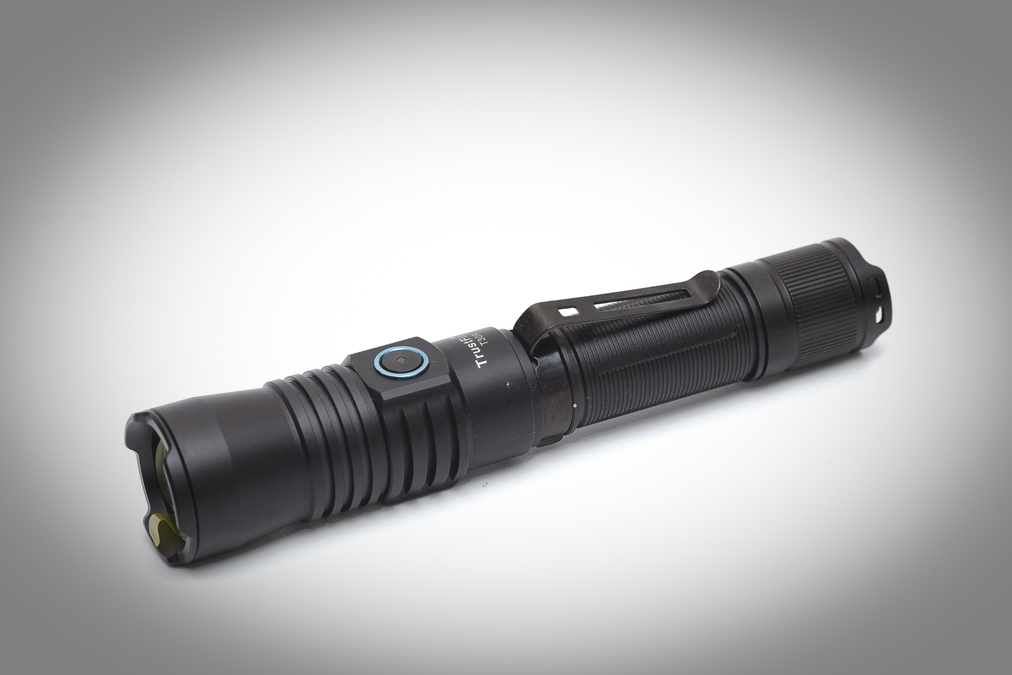 TrustFire T30R LEP flashlight with 1,100 meters beam and 460 lumens
